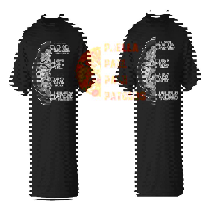 Paella Pael Pami Patodos Paella Comida Favorita Paella Camiseta unisex
