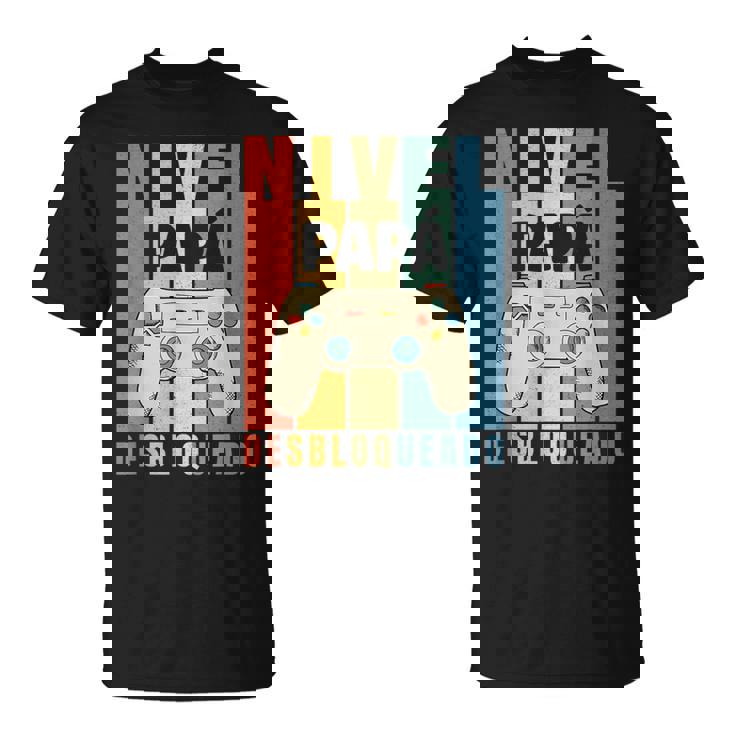 Papá En Prácticas Divertida Futura Papá Anuncio Embarazadas Camiseta unisex