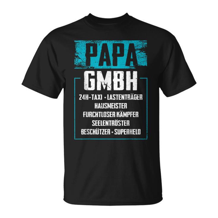 Papa Gmbh Firma Saying Business Father Family T-Shirt