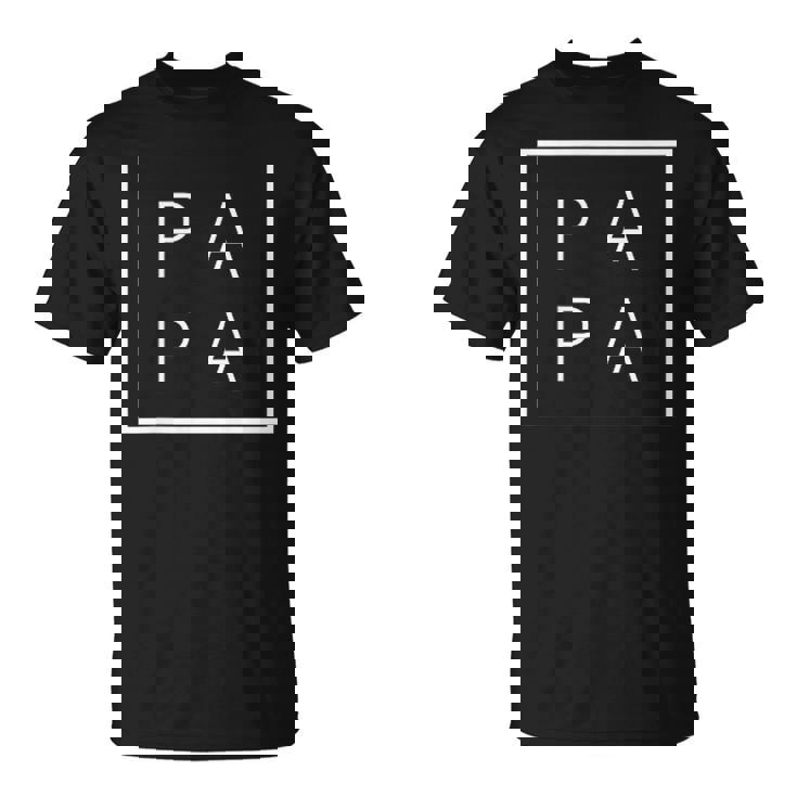Papa Idea Original Del Día Del Padre Para Hombre Papa Camiseta unisex