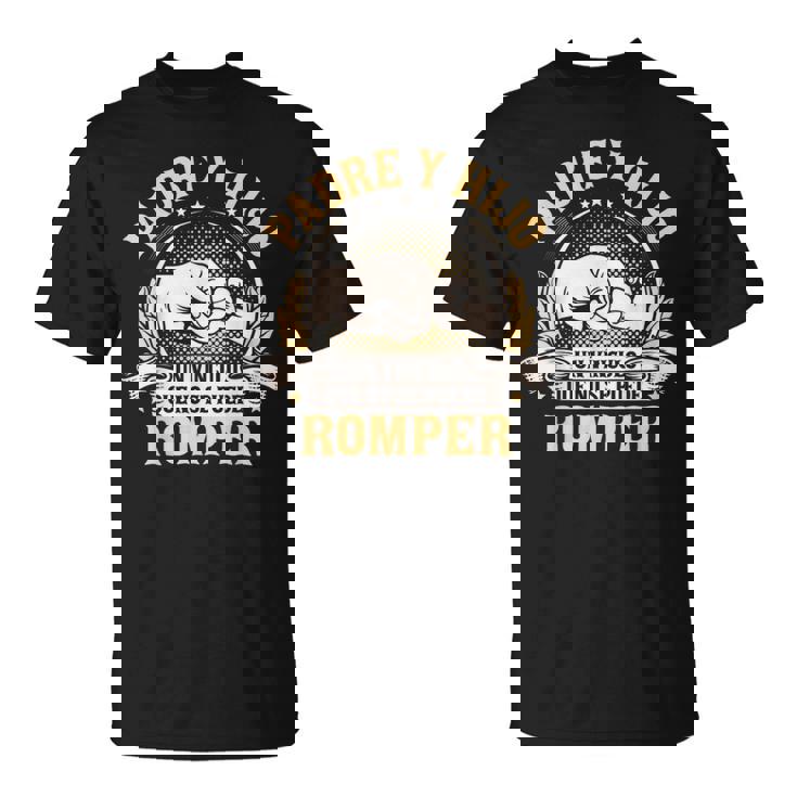 Papá Regalo Del Día Del Padre Divertido Padre E Hijo Camiseta unisex
