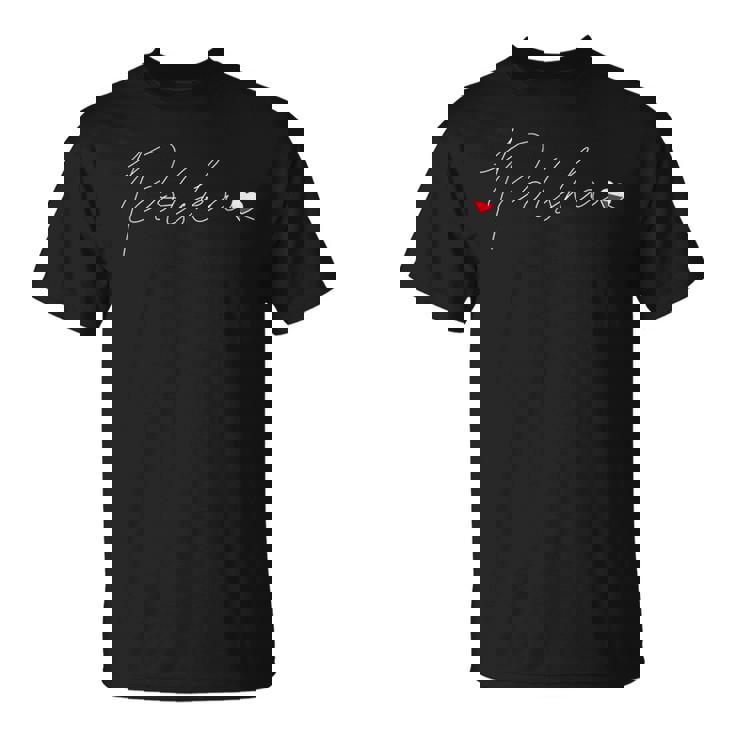 Polska Amor Bandera Polaca Y Corazón En Polonia Camiseta unisex