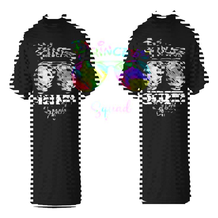 Princess Security Squad Birthday Party Matching Family T-Shirt