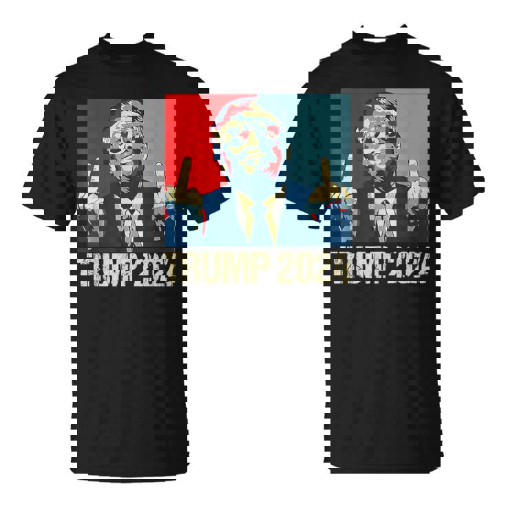 Pro Trump 2024 I'll Be Back Póster De Partidarios Republicanos Camiseta unisex