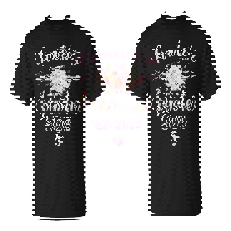 Promoted To Godmother Est 2025 New Godmother T-Shirt
