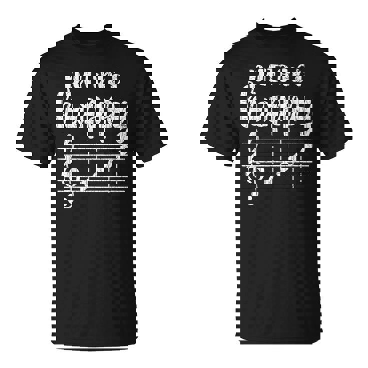 Put On A Happy Face Music Gráfico Divertido Para El Músico Camiseta unisex