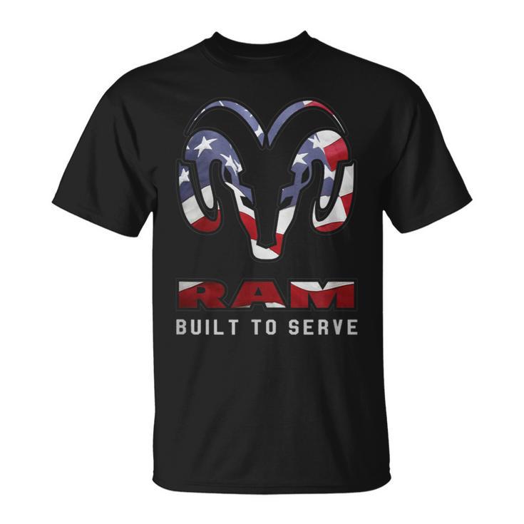 Ram Trucks Americana Built To Serve T-Shirt