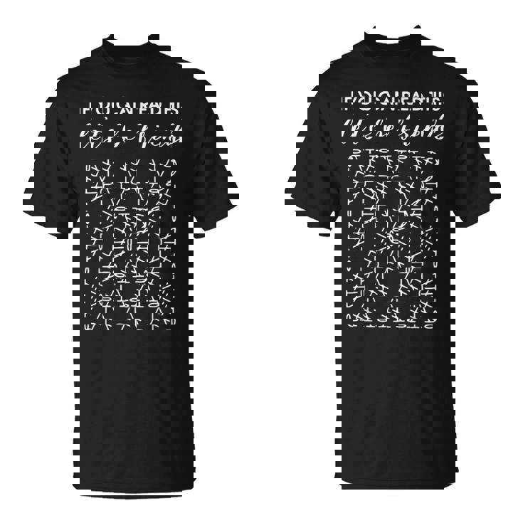 If You Can Read This Let's Be Friends Granny Squares T-Shirt