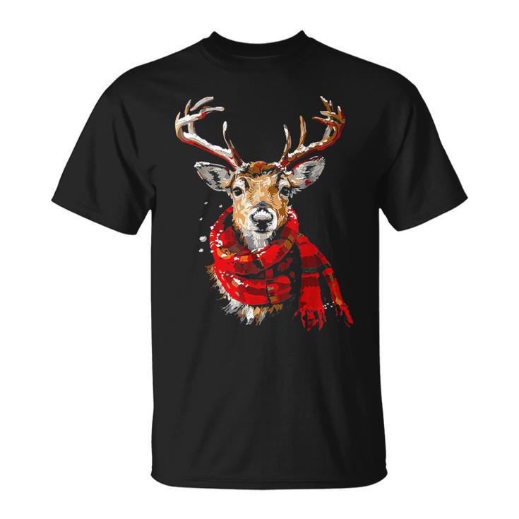 Reindeer Graphic Illustration Reindeer T-Shirt