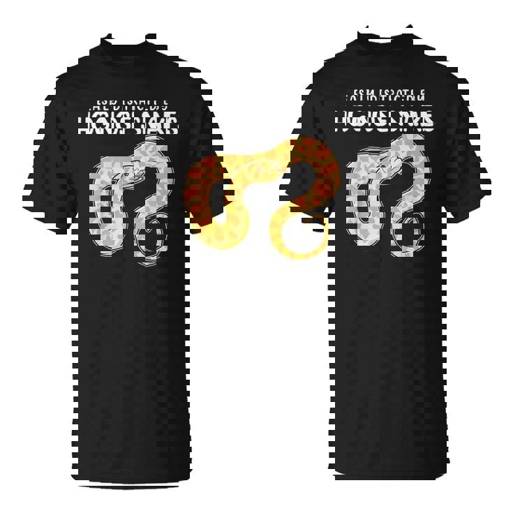 Reptile Lover Easily Distracted By Hognose Snakes T-Shirt