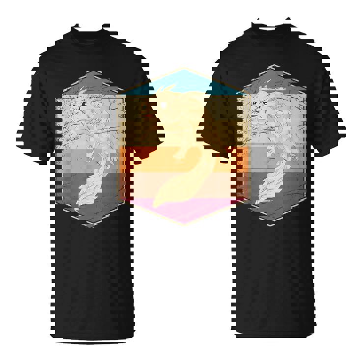 Retro Ajolote Camiseta unisex