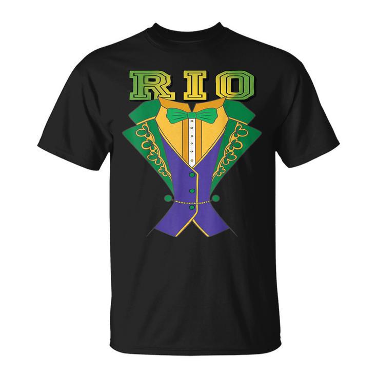 Rio Carnival Costume Brazil Rio De Janeiro Souvenir T-Shirt