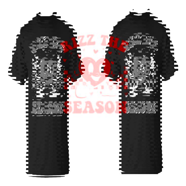 Rizz The Season Valentine's Day Rizzler God Meme Kids T-Shirt