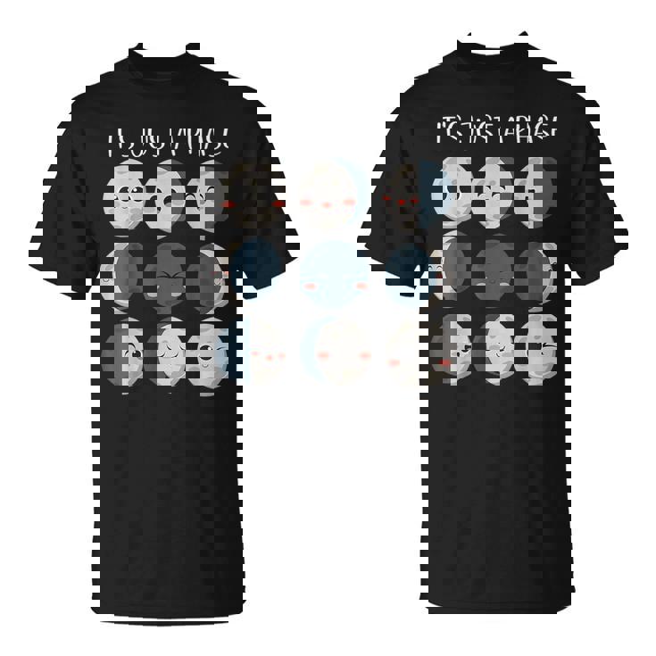 Science Teacher Moon Phases Scientist Back To School T-Shirt