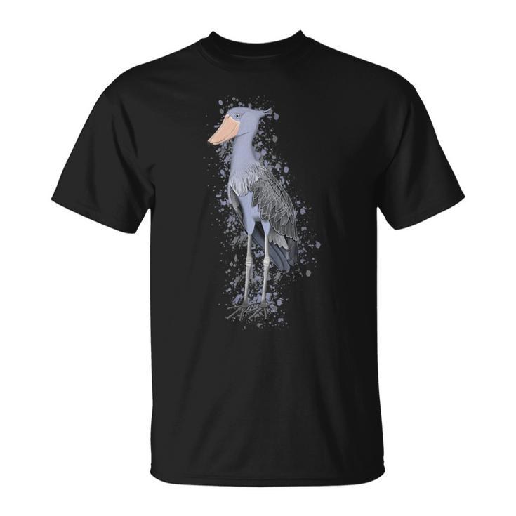 Shoe Beak Bird Singbird Bird Watch T-Shirt