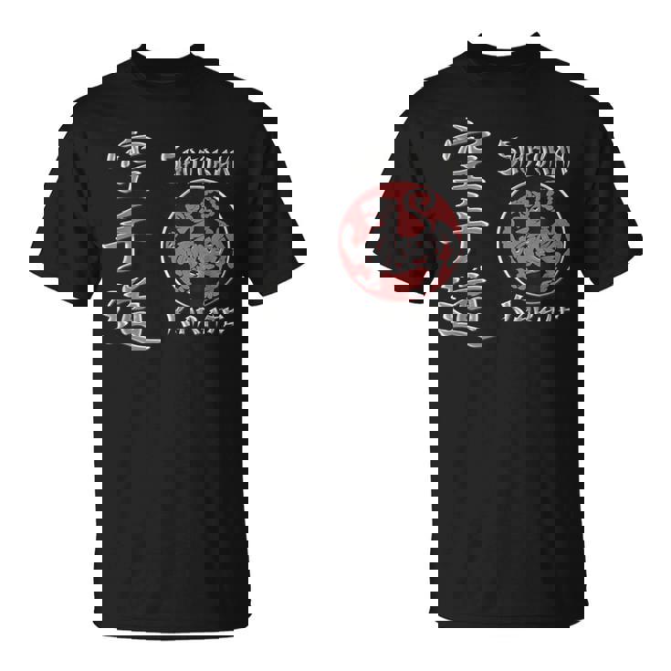 Shotokan Karate Tiger Logo Artes Marciales Camiseta unisex