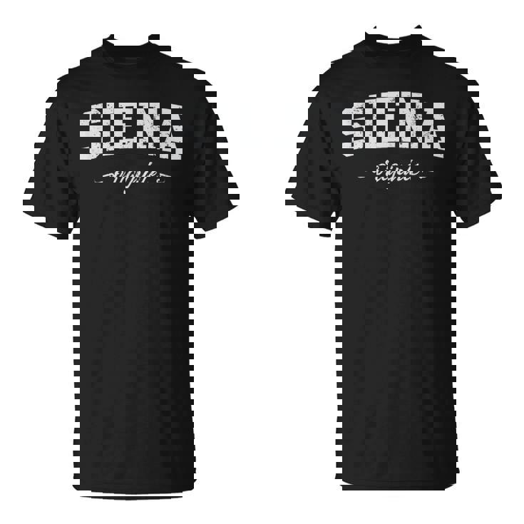 Siena Italia Deporte Souvenir Camiseta unisex