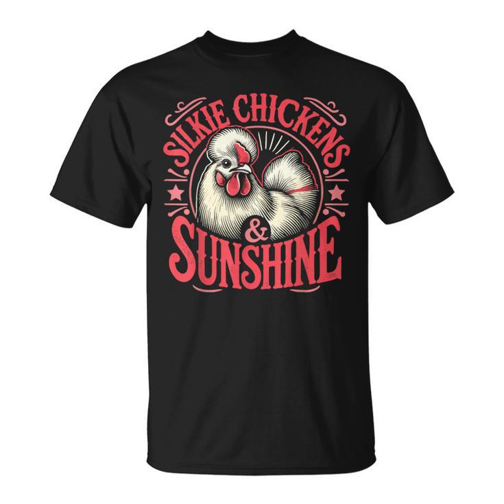 Silkie Chickens & Sunshine T-Shirt