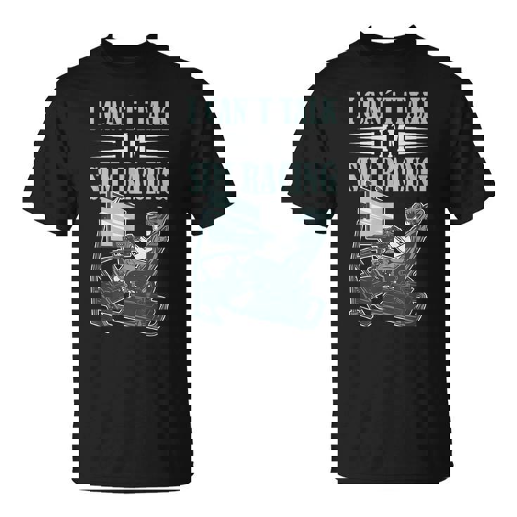 Sim Racing Equipos Simulación De Carreras Carreras En Línea Camiseta unisex