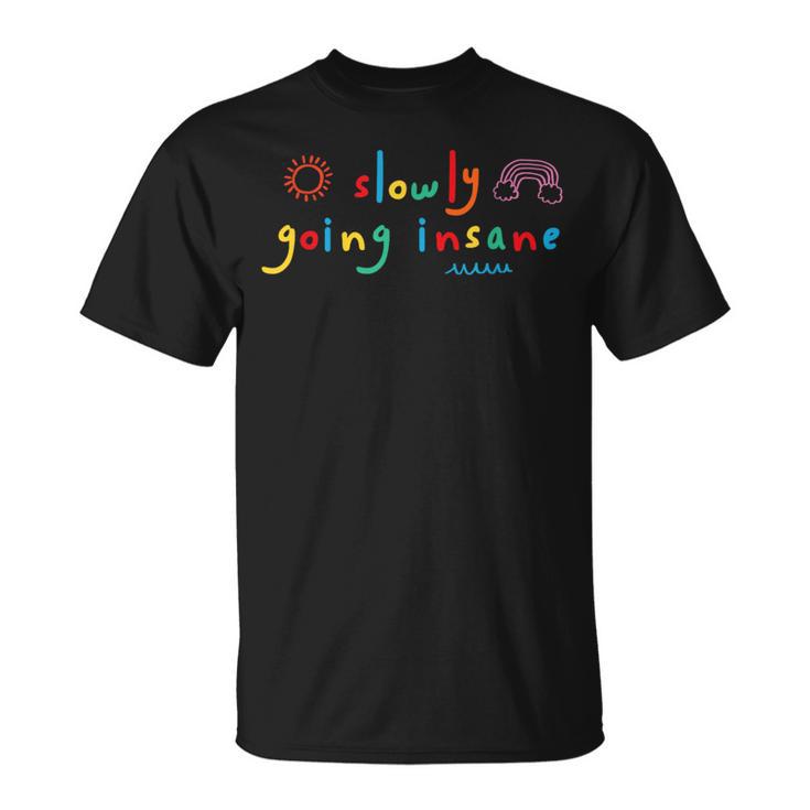 Slow Crazy Kidcore Clowncore Aesthetic T-Shirt