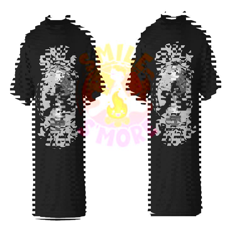 Smile S'More Wortspiel Weekend Clamping Children T-Shirt