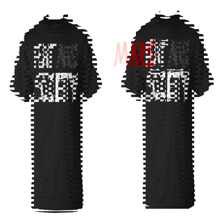 Société De La Terre Plate Sarcastique T-Shirt