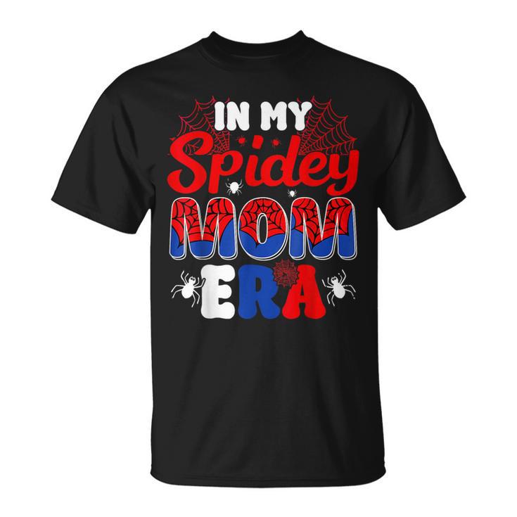 In My Spider Mom Era Mom Spider Mom Groovy T-Shirt