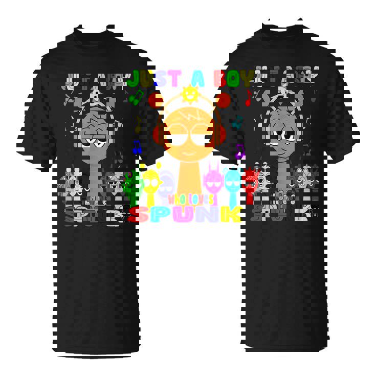 Sprunki Boys Oren Just A Boy Who Loves Sprunki Birthday T
