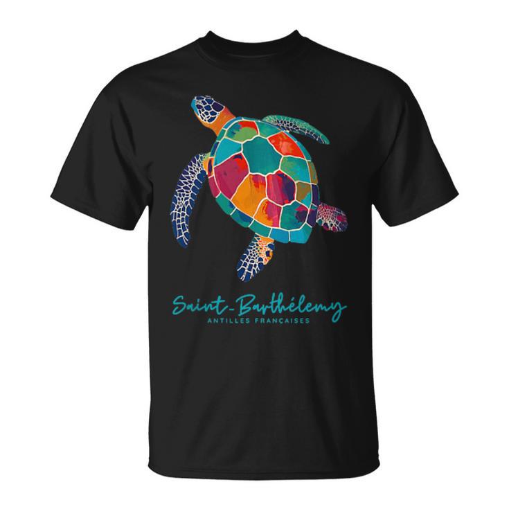 Sweat à Capuche St Barth Rétro Avec Tortue De Mer - Cadeau Souvenir Des Caraïbes Pour Hommes Et Femmes - 11