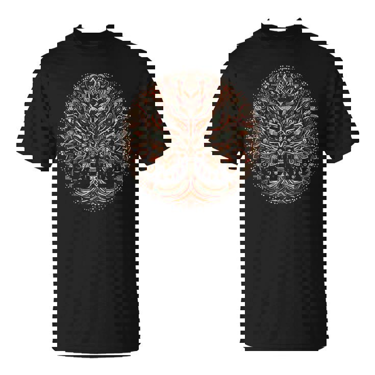 Symbole D'arbre Deie Cool Dans Un Style Ethnique Pour Homme Et T-Shirt