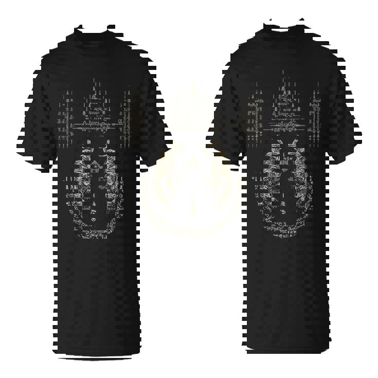 Tatuaje De Sak Yant Famoso De Tailandia Tatuaje Real Camiseta unisex