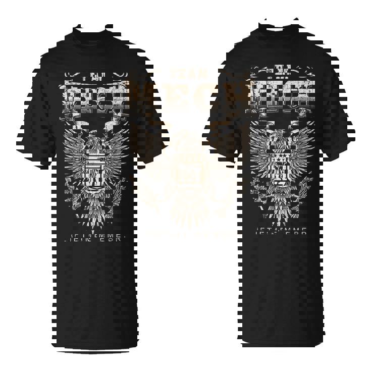 Team Mech Lifetime Member Mech Name T-Shirt