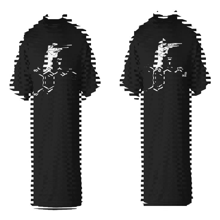 Tiro Al Blanco Fórmula De Adrenalina Tiro Al Plato Camiseta unisex