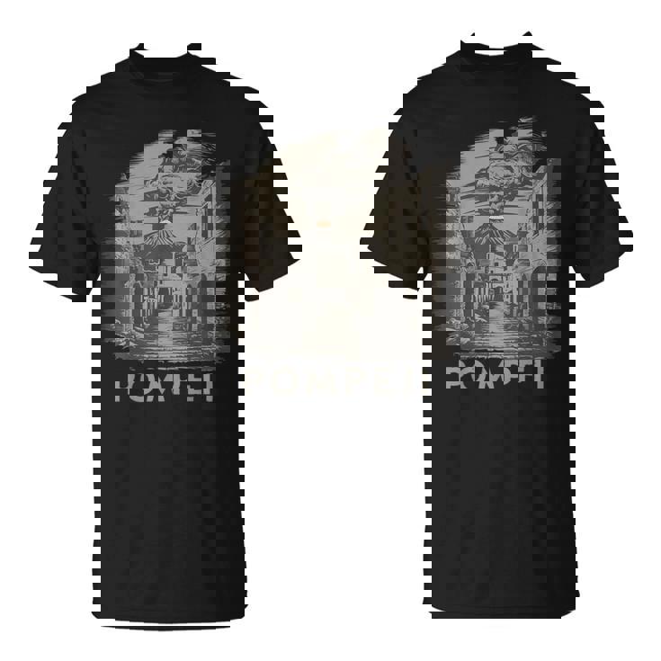 Traje Deolcán Pompeya De Italia Souvenir Del Imperio Romano Camiseta unisex