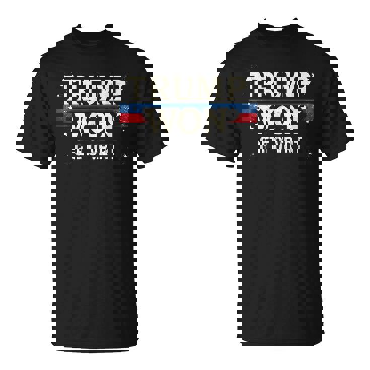 Trump Ganó Get Super It Trump 2024 Camiseta unisex