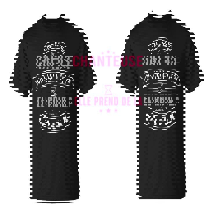 Une Super Chanteuse Neieillit Pas Cadeau Chanteuse T-Shirt