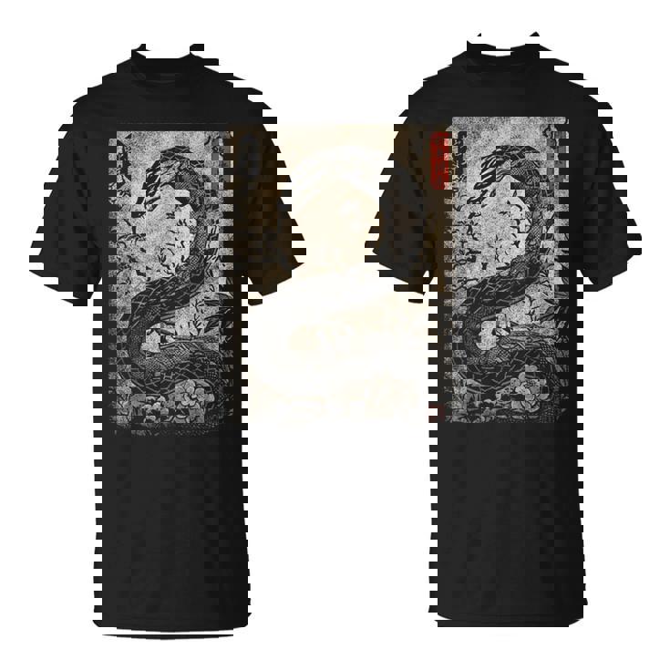 Vintage Distressed Year Of The Snake 2025 Chinese New Year T-Shirt