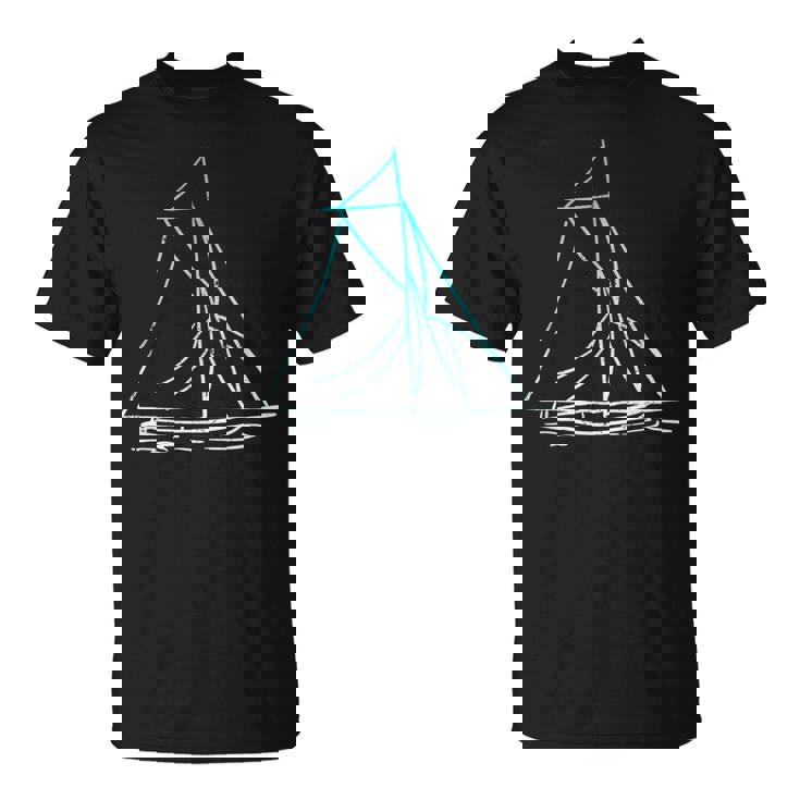Voile Cadeau Pour Navigateuroilier Skipper Bateau T-Shirt