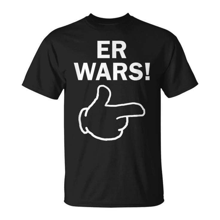 He Wars Saying Comic Hand Fun T-Shirt