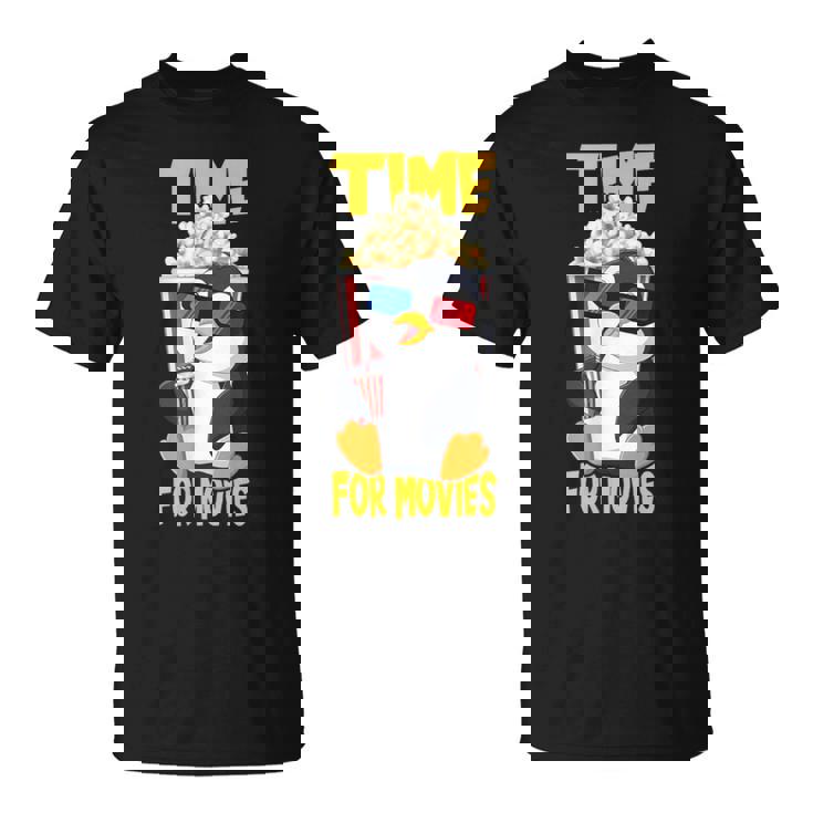 Watch Films With The Cartoon Penguin T-Shirt