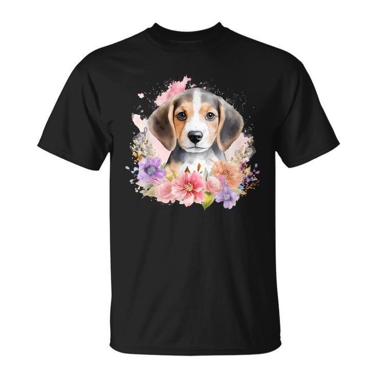 Watercolor Beagle T-Shirt