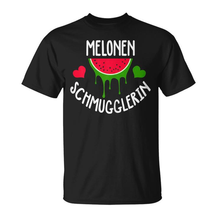 Women's Pregnant Saying Melons Sglerin T-Shirt