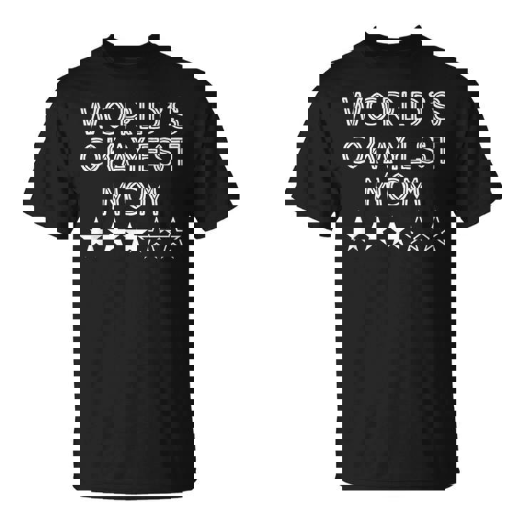 World's Okayest Mom Three Star T-Shirt