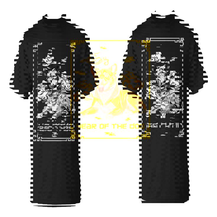 Year Of Dog Chinese Zodiac Chinese New Year Horoscope T-Shirt