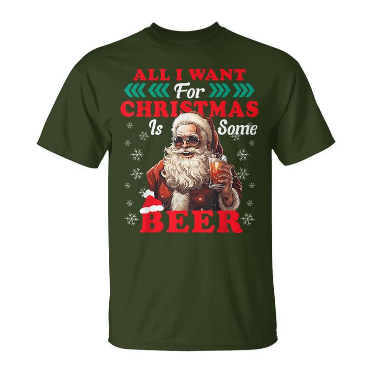 Christmas Beer Christmas Tree T-Shirt