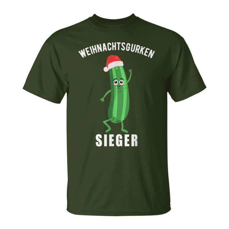 Christmas Cucumber Found Christmas Tradition T-Shirt