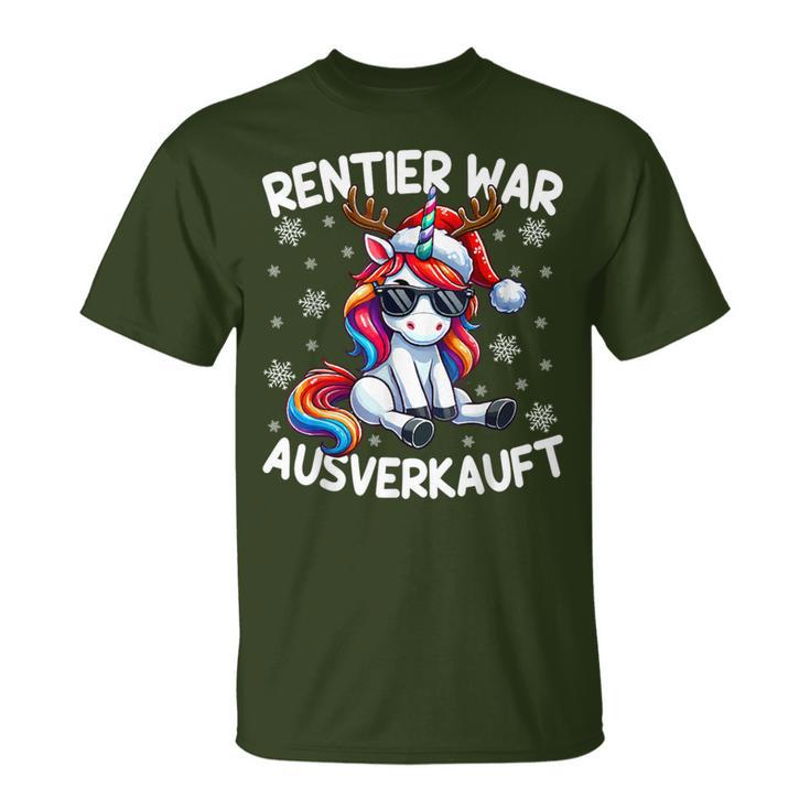 Reindeer War Sold Out Reindeer Christmas T-Shirt