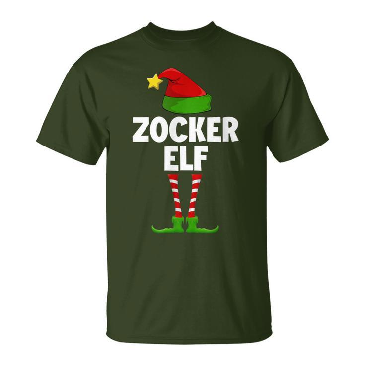 Gaming Gaming Gamerideo Game Pc Christmas Gamer Elf T-Shirt