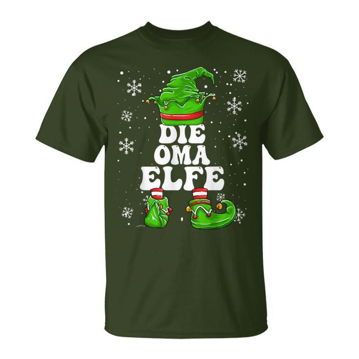 Grandma Elf Women's Grandmother Elf Christmas T-Shirt