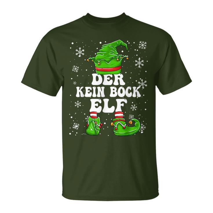 No Bock Elf Christmas Elf Kein Bock T-Shirt